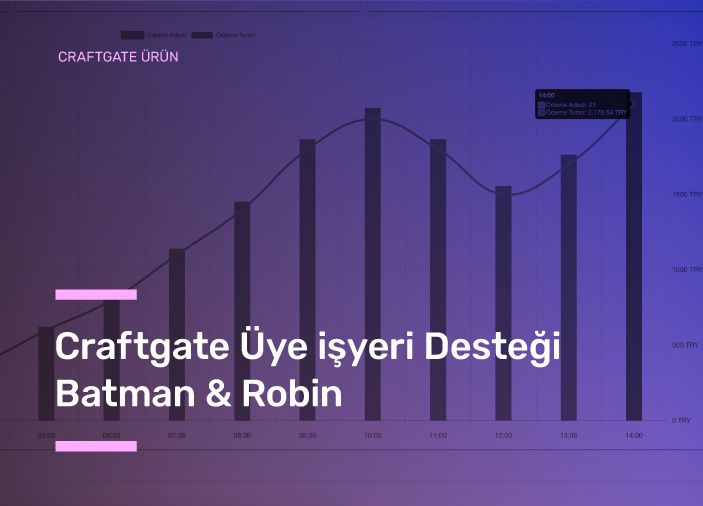 Craftgate Üye İşyeri Desteği - Batman & Robin